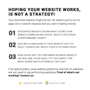 How to get to page one in search engines Florida